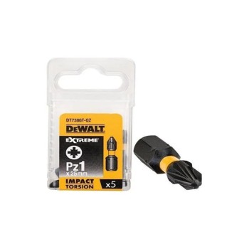 Dewalt DT7386T Μύτες Βιδώματος Pz1 X 25mm 5 Tεμάχια Μύτες Κατσαβιδιών Dewalt DT7386T Μύτες Βιδώματος Pz1 X 25mm 5 Tεμάχια Μύτες Κατσαβιδιών