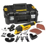 Dewalt DWE315KT Πολυεργαλείο 300W + TSTAK + 12 Εξαρτήματα ΕΡΓΑΛΕΙΑ ΡΕΥΜΑΤΟΣ