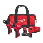 SET ΕΡΓΑΛΕΙΩΝ Μ12 BLPP2B-422B BRUSHLESS, MILWAUKEE ΕΡΓΑΛΕΙΑ ΜΠΑΤΑΡΙΑΣ