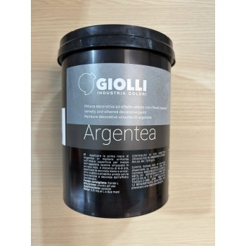 GIOLLI 235 ARGENTEA ΥΛΙΚΟ ΤΕΧΝΟΤΡΟΠΙΑΣ ΜΕ ΒΕΛΟΥΔΙΝΟ ΜΕΤΑΛΛΙΚΟ ΕΦΕ 1LT ΑΣΗΜΙ ΧΡΩΜΑΤΑ - ΧΡΩΜΑΤΑ ΤΟΙΧΟΥ