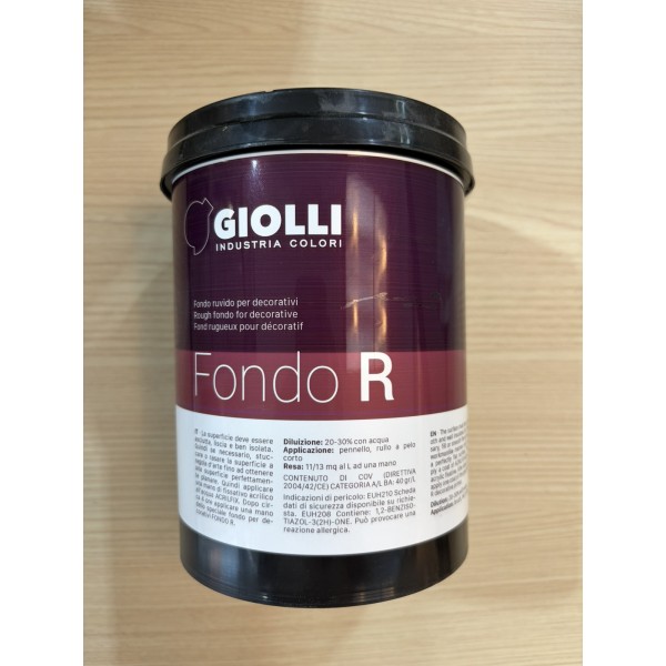Giolli Fondo R 166 Αστάρι Νερού Τραχύ Λευκό ΧΡΩΜΑΤΑ - ΧΡΩΜΑΤΑ ΤΟΙΧΟΥ
