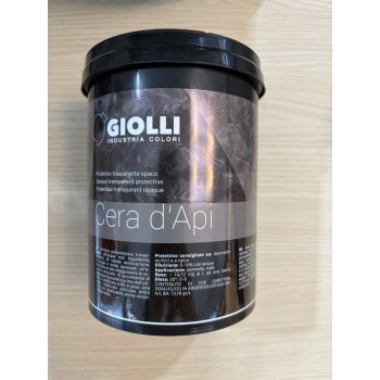 GIOLLI CERA D'API ΦΥΣΙΚΟ ΚΕΡΙ ΤΕΧΝΟΤΡΟΠΙΑΣ 1L ΧΡΩΜΑΤΑ - ΧΡΩΜΑΤΑ ΤΟΙΧΟΥ