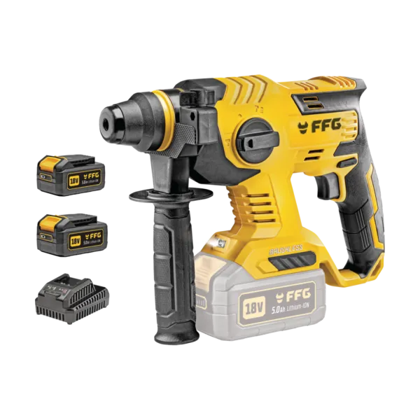 ΠΕΡΙΣΤΡΟΦΙΚΟ ΠΙΣΤΟΛΕΤΟ ΜΠΑΤΑΡΙΑΣ RH 22 18V PRO -2x5,0Ah ΕΡΓΑΛΕΙΑ ΜΠΑΤΑΡΙΑΣ