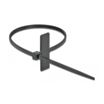 ΔΕΜΑΤΙΚΑ ΕΤΙΚΕΤΑΣ ΜΑΥΡΑ, BENMAN, 300x4.8mm (100τμχ) (70961) Σιδηρικά - Βιομηχανικά