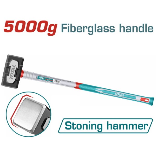 TOTAL ΒΑΡΙΟΠΟΥΛΑ ΠΛΑΣΤ. 5Kg / 900mm (THSTH63598) ΣΦΥΡΙΑ - ΜΑΤΣΟΛΕΣ