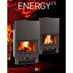 Ενεργειακό τζάκι ENERGY 2.0 85 - Λέβητας Καλοριφερ CLAM Ενεργειακά Τζάκια