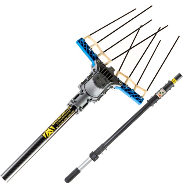 ATRAX 5 ΕΛΑΙΟΡΑΒΔΙΣΤΙΚΟ 12V ME ΤΗΛΕΣΚΟΠΙΚΗ ΠΡΟΕΚΤΑΣΗ 0,5-1,0M CARBON Ελαιοραβδιστικά