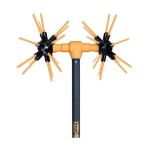 Ηλεκτρική Βέργα Αχινός MINOS NIK GOLD - 400W Ελαιοραβδιστικά