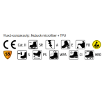 Παπούτσια ασφαλείας Galaxy Jupiter S3 HRO ESD - Μαύρα ΜΠΟΤΑΚΙΑ ΑΣΦΑΛΕΙΑΣ