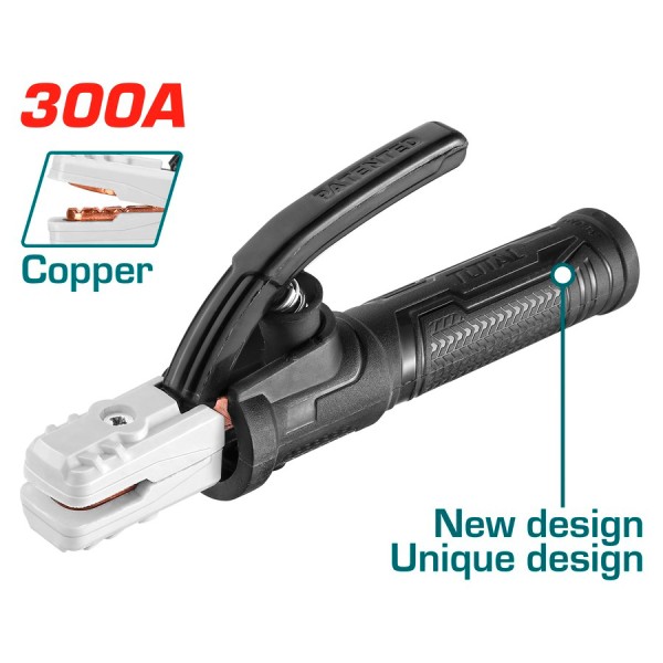 TOTAL ΤΣΙΜΠΙΔΑ ΣΥΓΚΟΛΛΗΣΗΣ 300Α (TWAH3006) Ηλεκτρικά Εργαλεία