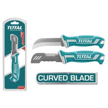 TOTAL ΜΑΧΑΙΡΙ ΑΠΟΓΥΜΝΩΣΗΣ ΚΑΛΩΔΙΩΝ ΚΥΡΤΟ (THT51882) Εργαλεία Χειρός