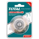 TOTAL ΣΥΡΜΑΤΟΒΟΥΡΤΣΑ ΔΡΑΠΑΝΟΥ ΚΑΜΠΑΝΑ 75mm (TAC33031) ΗΛΕΚΤΡΙΚΑ ΕΡΓΑΛΕΙΑ