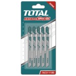 TOTAL ΜΑΧΑΙΡΑΚΙΑ ΣΕΓΑΣ ΜΕΤΑΛΛΟΥ 70mm 5ΤΕΜ (TAC51118B)