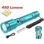 TOTAL ΕΠΑΓΓ. ΦΑΚΟΣ LED ΕΠΑΝΑΦ. ΛΙΘΙΟΥ 50-450 Lumens (TCFL1865051) ΗΛΕΚΤΡΟΛΟΓΙΚΟ ΥΛΙΚΟ