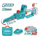 ΕΠΑΓΓΕΛΜΑΤΙΚΟ ΑΛΥΣΟΠΡΙΟΝΟ ΚΛΑΔΕΥΤΙΚΟ ΜΠΑΤΑΡΙΑΣ Li-ion 20V / 2Ah / 2 ΜΠΑΤΑΡΙΕΣ ΣΕ ΒΑΛΙΤΣΑ (TGSLI20686) ΑΓΡΟΤΙΚΑ ΕΡΓΑΛΕΙΑ