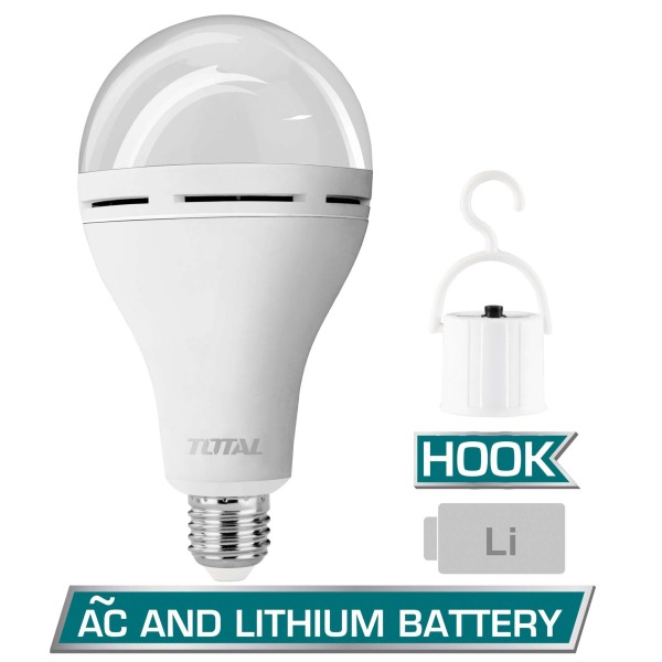 TOTAL ΛΑΜΠΑ ΕΚΤΑΚΤΗΣ ΑΝΑΓΚΗΣ 12W (TLPAC121E) Ηλεκτρολογικό Υλικό