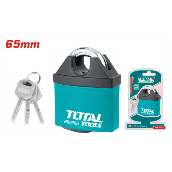 ΛΟΥΚΕΤΟ ΑΔΙΑΒΡΟΧΟ ΣΙΔΕΡΕΝΙΟ 65mm (TBLK38651) Σιδηρικά - Βιομηχανικά
