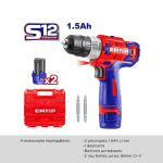 Δραπανοκατσάβιδο Emtop 12V ΗΛΕΚΤΡΙΚΑ ΕΡΓΑΛΕΙΑ