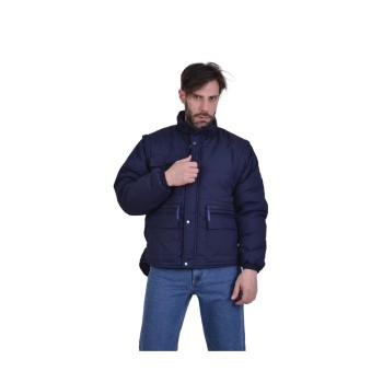 ΤΖΑΚΕΤ ERGOLINE ΜΕ ΑΦΑΙΡΟΥΜΕΝΑ ΜΑΝΙΚΙΑ ΜΠΛΕ Είδη Προστασίας