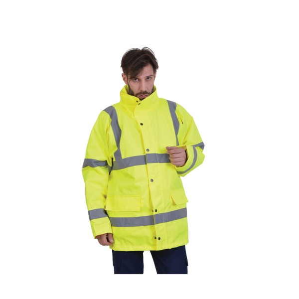 ΤΖΑΚΕΤ PARKA ΠΟΡΤΟΚΑΛΙ ΕΙΔΗ ΠΡΟΣΤΑΣΙΑΣ