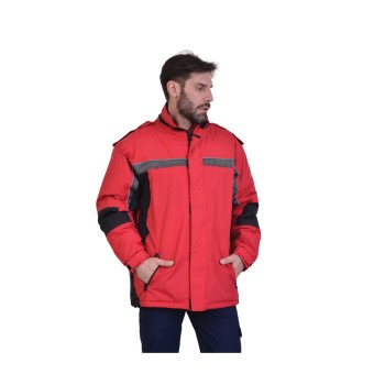 ΤΖΑΚΕΤ PARKA ΚΟΚΚΙΝΟ ΕΙΔΗ ΠΡΟΣΤΑΣΙΑΣ