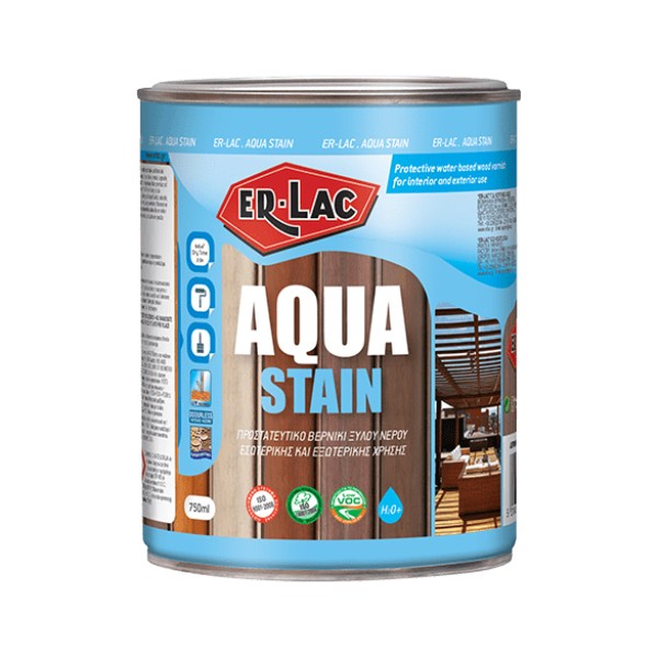 Βερνίκι ξύλου νερού ER LAC AQUA STAIN 2001 ΔΡΥΣ ΧΡΩΜΑΤΑ - ΧΡΩΜΑΤΑ ΤΟΙΧΟΥ