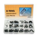 HΟΒΒΥ Ο RING ΣΤΕΓΑΝΟΠΟΙΗΣΗΣ (ΛΑΣΤΙΧΑΚΙΑ) ΜΙΚΡΑ ΣΕΤ 225 ΤΕΜ (10281) Εργαλεία Υδραυλικού