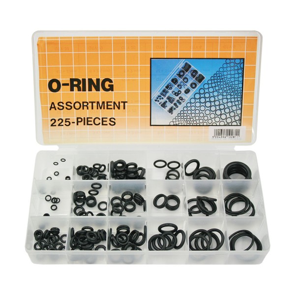 HΟΒΒΥ Ο RING ΣΤΕΓΑΝΟΠΟΙΗΣΗΣ (ΛΑΣΤΙΧΑΚΙΑ) ΜΙΚΡΑ ΣΕΤ 225 ΤΕΜ (10281) Εργαλεία Υδραυλικού