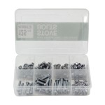 HΟΒΒΥ ΒΙΔΕΣ & ΠΑΞΙΜΑΔΙΑ σετ125τμχ (11661)