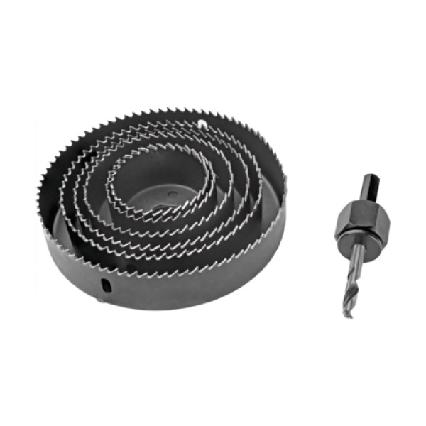 ΠΟΤΗΡΟΤΡΥΠΑΝΑ Ø51 - 127mm,  ΣΕΤ 7 ΤΜΧ (6+1) (12998)