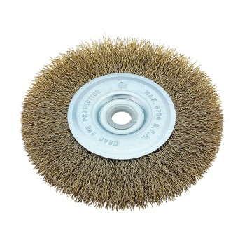 ΣΥΡΜΑΤΟΒΟΥΡΤΣΑ ΣΤΡΟΓΓΥΛΗ ΓΙΑ ΔΙΔΥΜΟ ΤΡΟΧΟ FF GROUP Φ150 (13540) ΗΛΕΚΤΡΙΚΑ ΕΡΓΑΛΕΙΑ