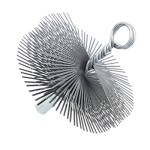 ΤΟΥΜΠΟΒΟΥΡΤΣΑ ΜΕΤΑΛΛΙΚΗ ΣΤΡΟΓΓΥΛΗ 15cm ΚΑΠΝΟΔΟΧΩΝ BENMAN (18025)