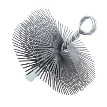 ΤΟΥΜΠΟΒΟΥΡΤΣΑ ΜΕΤΑΛΛΙΚΗ ΣΤΡΟΓΓΥΛΗ 15cm ΚΑΠΝΟΔΟΧΩΝ BENMAN (18025)