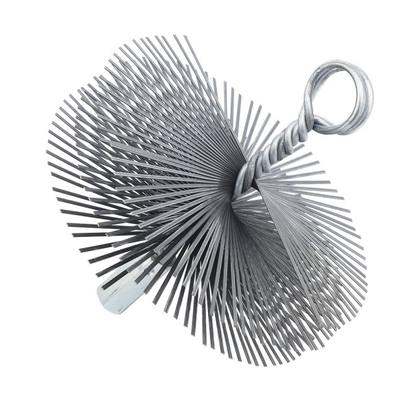 ΤΟΥΜΠΟΒΟΥΡΤΣΑ ΜΕΤΑΛΛΙΚΗ ΣΤΡΟΓΓΥΛΗ 20cm ΚΑΠΝΟΔΟΧΩΝ BENMAN (18026)