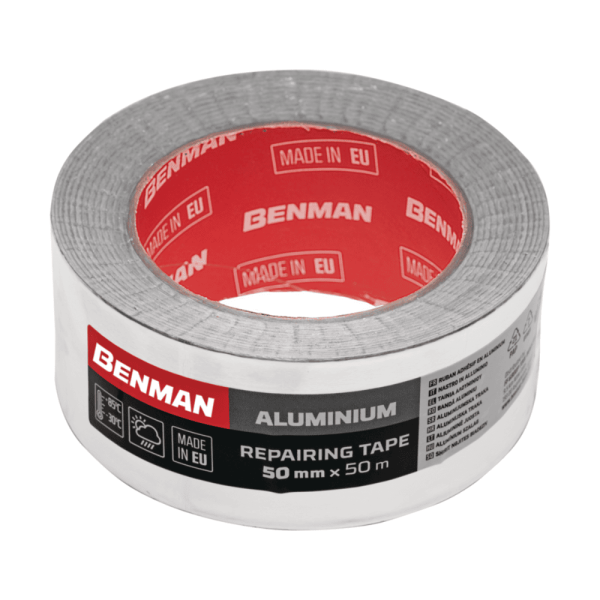 ΤΑΙΝΙΑ ΑΛΟΥΜΙΝΙΟΥ BENMAN 50mmX10mX0,3mm ΤΑΙΝΙΑ ΑΛΟΥΜΙΝΙΟΥ BENMAN 50mmX10mX0,3mm