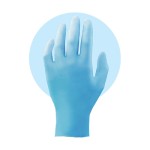ΓΑΝΤΙΑ ΜΙΑΣ ΧΡΗΣΗΣ ΝΙΤΡΙΛΙΟΥ ΧΩΡΙΣ ΠΟΥΔΡΑ (ΜΠΛΕ) -L 100τμχ (34286) Είδη Προστασίας