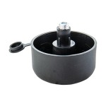 ΠΟΔΙ ΕΠΙΠΛΟΥ ΜΕ ΡΥΘΜΙΣΗ, ΜΑΥΡΟ, D49 x H17 mm, FF GROUP (25τμχ) (37133)