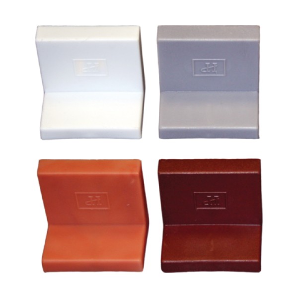 ΓΩΝΙΑ ΠΛΑΣΤΙΚΗ ΝΤΟΥΛΑΠΙΩΝ ΜΑΥΡΟ (100ΤΕΜ) (37207)