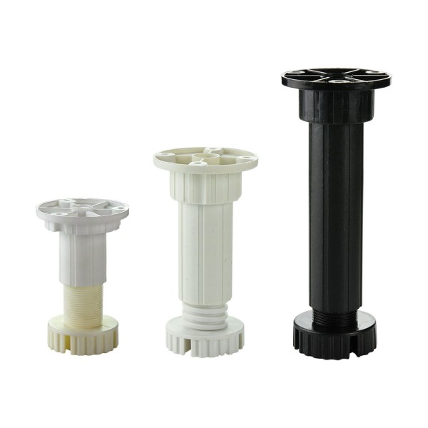 ΠΟΔΙΑ ΝΤΟΥΛΑΠΙΩΝ ABS ΜΑΥΡΑ 15 cm (37216)