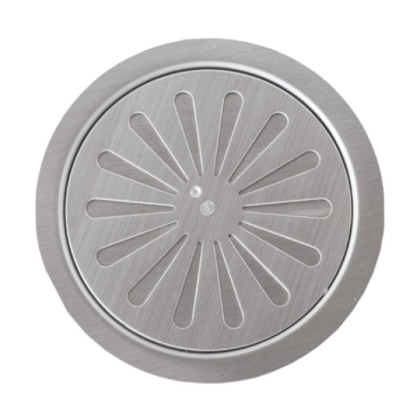 ΣΧΑΡΑΚΙΑ ΣΙΦΩΝΙΟΥ ΣΤΡΟΓΓΥΛΑ  INOX 100mm (37959)