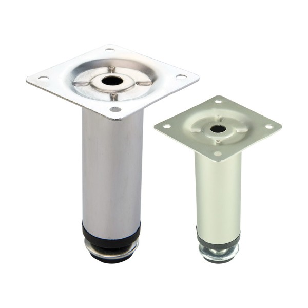 ΠΟΔΙ ΕΠΙΠΛΟΥ ΣΤΡΟΓΓΥΛΟ, ΧΡΩΜΕ, Φ30X 80mm, FF GROUP (38240)