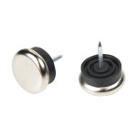 ΠΑΤΙΝΙΑ ΕΠΙΠΛΟΥ ΜΕΤΑΛΛΙΚΑ, ΧΡΩΜΙΟ, 23mm, MARAZZI (50τμχ) (39354)