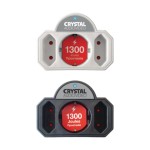 ΠΟΛΥΠΡΙΖΟ ΑΣΦΑΛΕΙΑΣ 3 ΘΕΣΕΩΝ  ΜΑΥΡΟ CRYSTAL AUDIO (40858)
