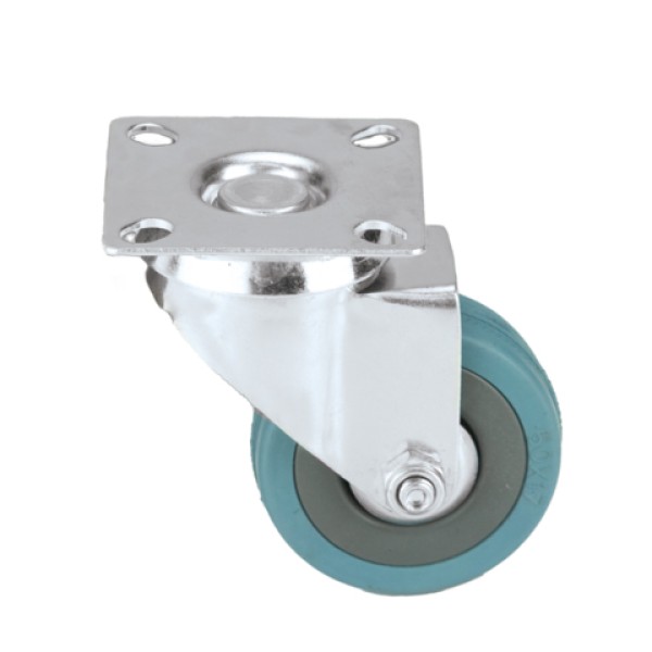 ΡΟΔΑ ΒΙΟΜΗΧΑΝΙΚΗ ΒΑΡΕΩΣ ΤΥΠΟΥ, NYLON ΜΠΛΕ, Φ 65mm, FF GROUP (40908)