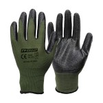 ΓΑΝΤΙΑ ΕΡΓΑΣΙΑΣ ΜΕ ΕΠΙΚΑΛΥΨΗ ΝΙΤΡΙΛΙΟΥ ΜΑΥΡΑ-ΧΑΚΙ, 8''/M FF GROUP (41201) Είδη Προστασίας