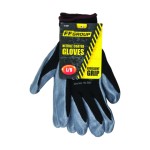 ΓΑΝΤΙΑ ΕΡΓΑΣΙΑΣ ΜΕ ΕΠΙΚΑΛΥΨΗ ΝΙΤΡΙΛΙΟΥ ΜΑΥΡΑ-ΓΚΡΙ, 11''/XXL FF GROUP (41209) Είδη Προστασίας