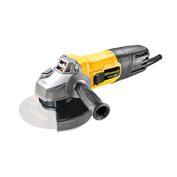 ΓΩΝΙΑΚΟΣ ΤΡΟΧΟΣ 750W, AG-115/750-PLUS, Ø115mm, FF GROUP Ηλεκτρικά Εργαλεία