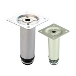 ΠΟΔΙ ΕΠΙΠΛΟΥ ΣΤΡΟΓΓΥΛΟ, ΝΙΚΕΛ ΜΑΤ, Φ30X 80mm, FF GROUP (41706)