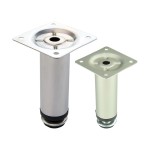 ΠΟΔΙ ΕΠΙΠΛΟΥ ΣΤΡΟΓΓΥΛΟ, ΝΙΚΕΛ ΜΑΤ, Φ30X 80mm, FF GROUP (41706)