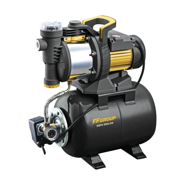 ΠΙΕΣΤΙΚΟ ΣΥΓΚΡΟΤΗΜΑ JET 1.300W, BSPU-1300/24, 24L, FF GROUP Ηλεκτρικά Εργαλεία